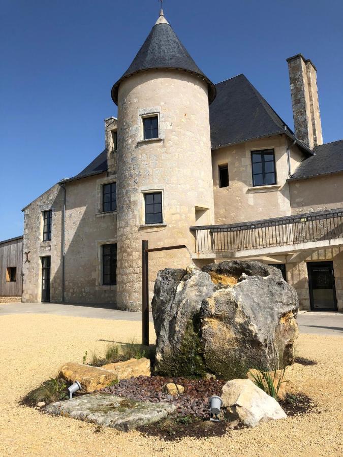 ホテル Domaine Du Normandoux, The Originals Relais Tercé エクステリア 写真